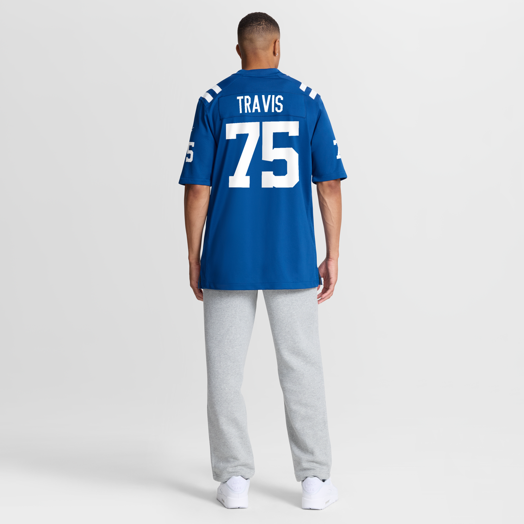 Indianapolis Colts Jalen Travis Nike Royal Team Game Jersey