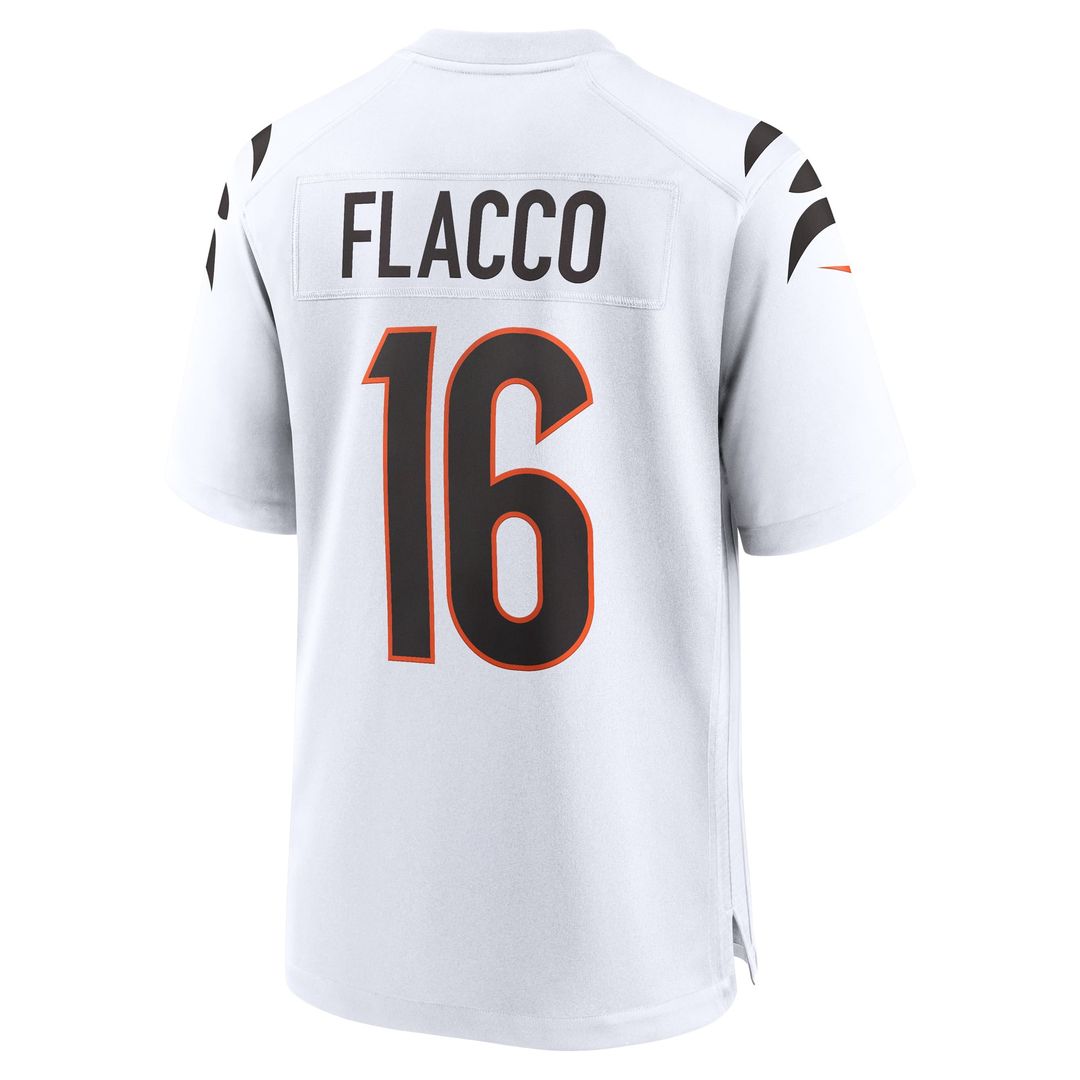 Cincinnati Bengals Joe Flacco Nike Orange Alternate Game Jersey