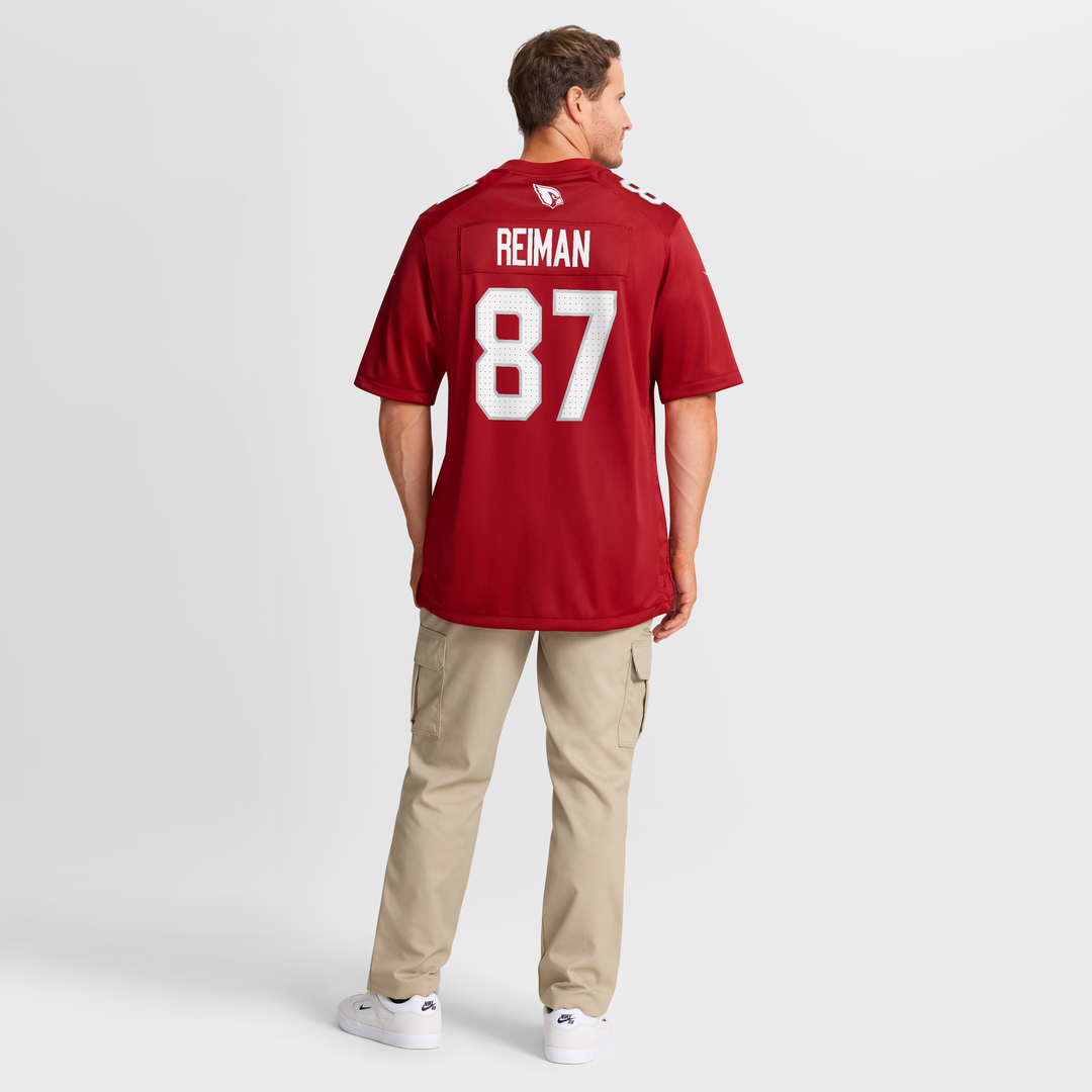 Arizona Cardinals Tip Reiman Nike Cardinal Team Game Jersey