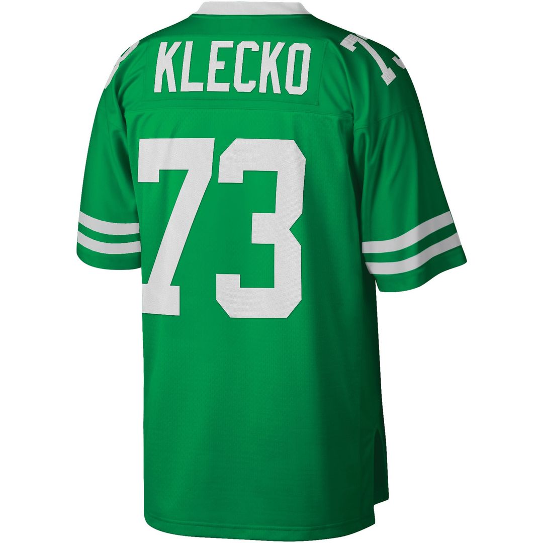 New York Jets Joe Klecko Mitchell & Ness Kelly Green Legacy Replica Jersey