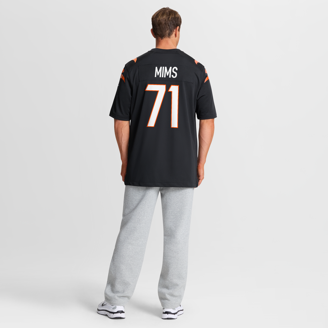 Cincinnati Bengals Amarius Mims Nike Black Player Game Jersey
