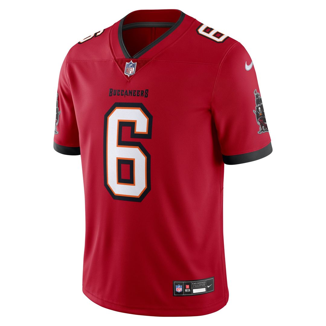 Tampa Bay Buccaneers Baker Mayfield Nike Red Vapor Untouchable Stitched Limited Jersey