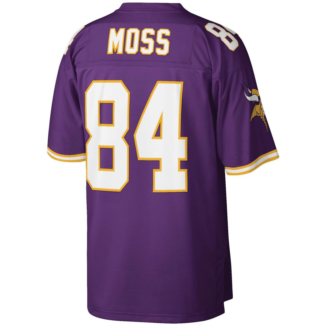 Minnesota Vikings Randy Moss Mitchell & Ness White Legacy Replica Jersey