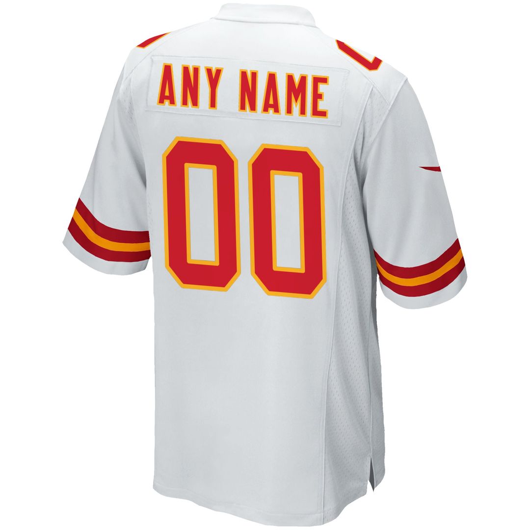 Kansas City Chiefs Nike Red Custom Game Jersey