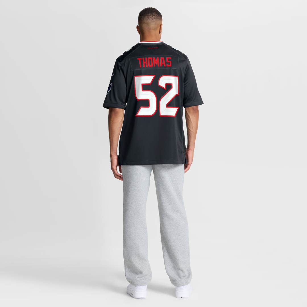 Houston Texans Xavier Thomas Nike Navy Team Game Jersey