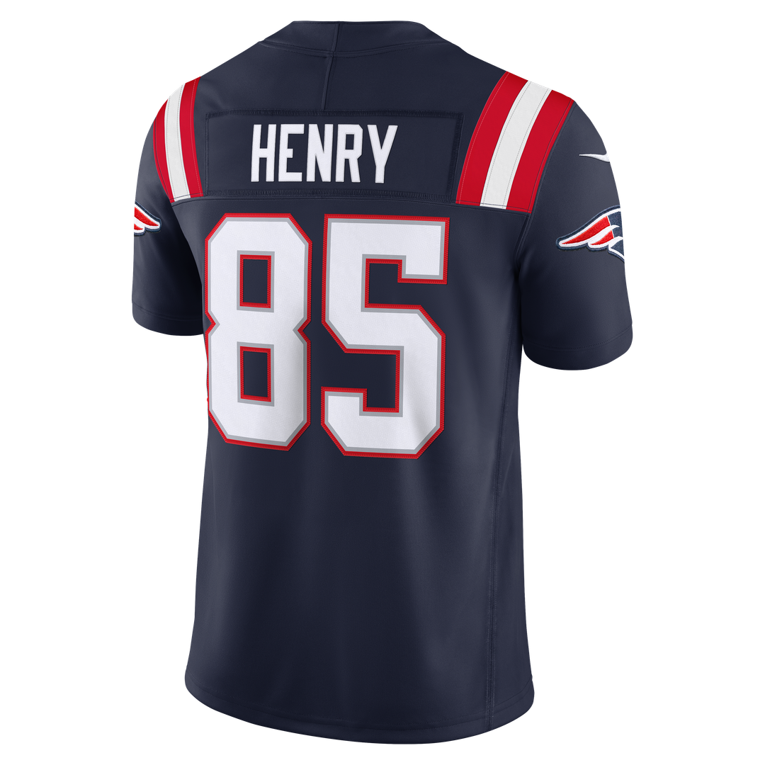 New England Patriots Hunter Henry Nike Navy Team Vapor F.U.S.E. Stitched Limited Jersey