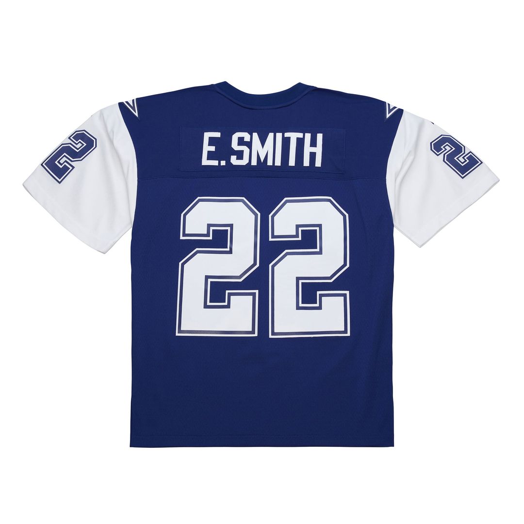 Dallas Cowboys Emmitt Smith Mitchell & Ness Navy 1995 Legacy Replica Jersey