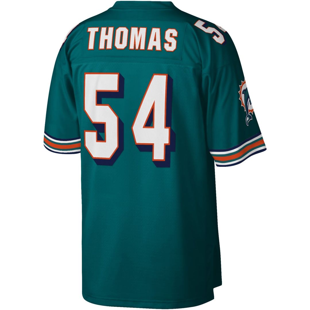 Miami Dolphins Zach Thomas Mitchell & Ness White Legacy Replica Jersey