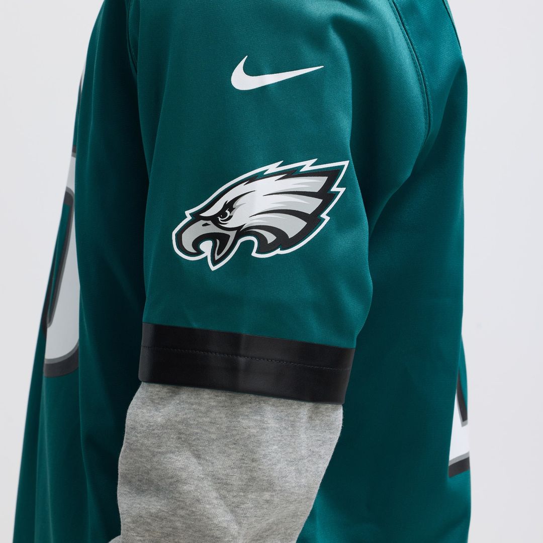 Philadelphia Eagles Saquon Barkley Nike Black Alternate Game Jersey