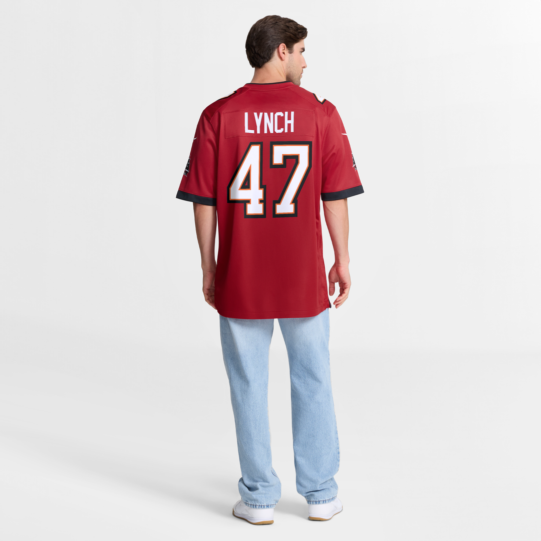 Tampa Bay Buccaneers John Lynch Nike Red Game Retired Player Jersey