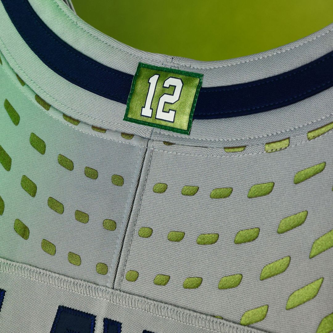 Seattle Seahawks Jaxon Smith-Njigba Nike Gray Rivalries Collection Stitched Limited Jersey