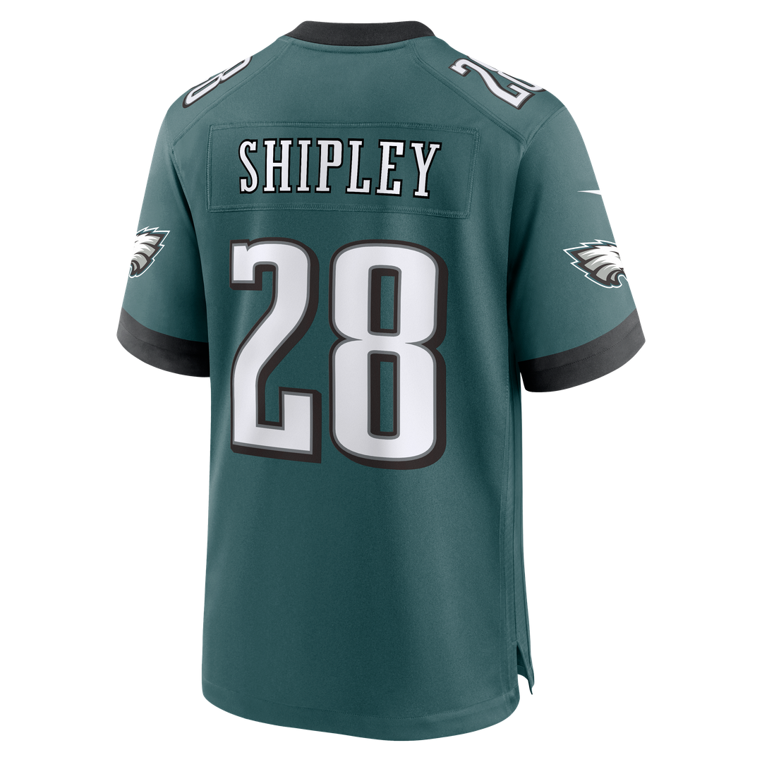 Philadelphia Eagles Will Shipley Nike Midnight Green Team Game Jersey