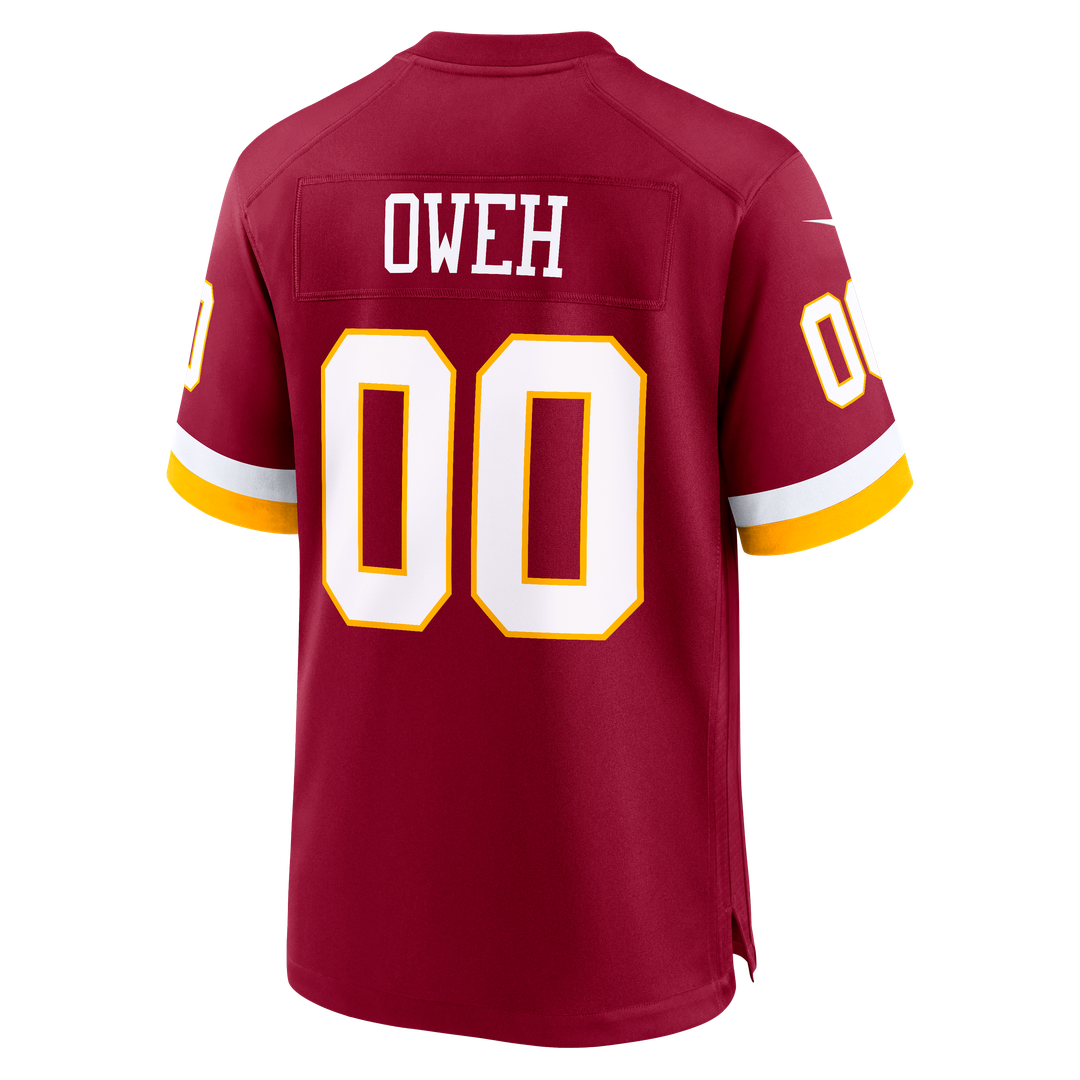 Washington Commanders Odafe Oweh Nike Black Hail Raiser Alternate Game Jersey