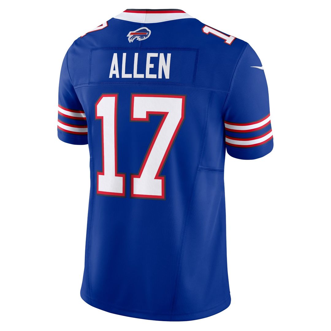 Buffalo Bills Josh Allen Nike Royal Vapor F.U.S.E. Limited Jersey