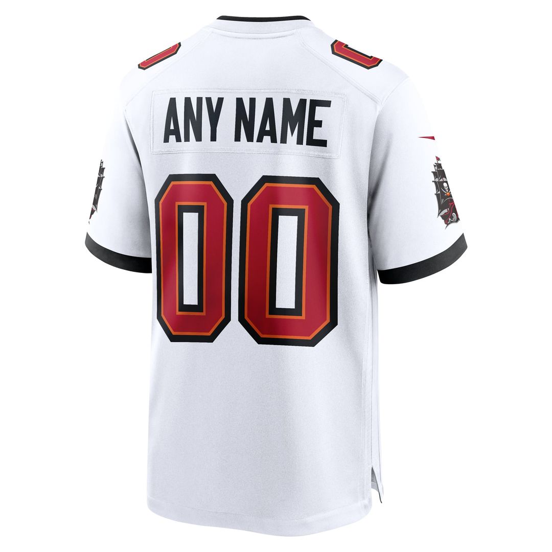 Nike Red Tampa Bay Buccaneers Team Custom Game Jersey