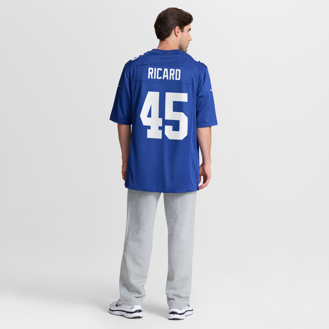New York Giants Patrick Ricard Nike Royal Team Game Jersey