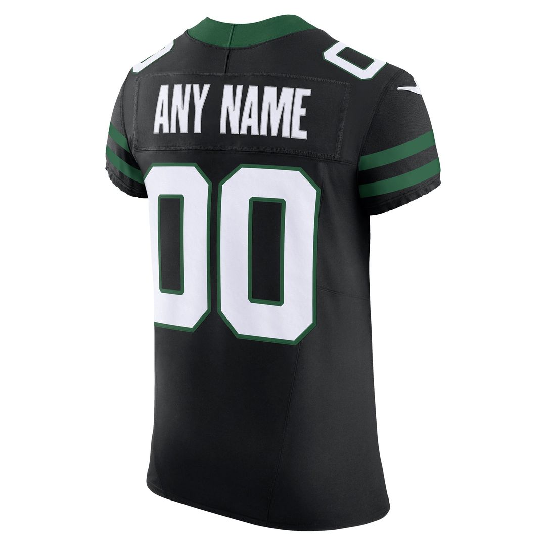 New York Jets Nike Legacy Green Vapor F.U.S.E. Elite Custom Jersey
