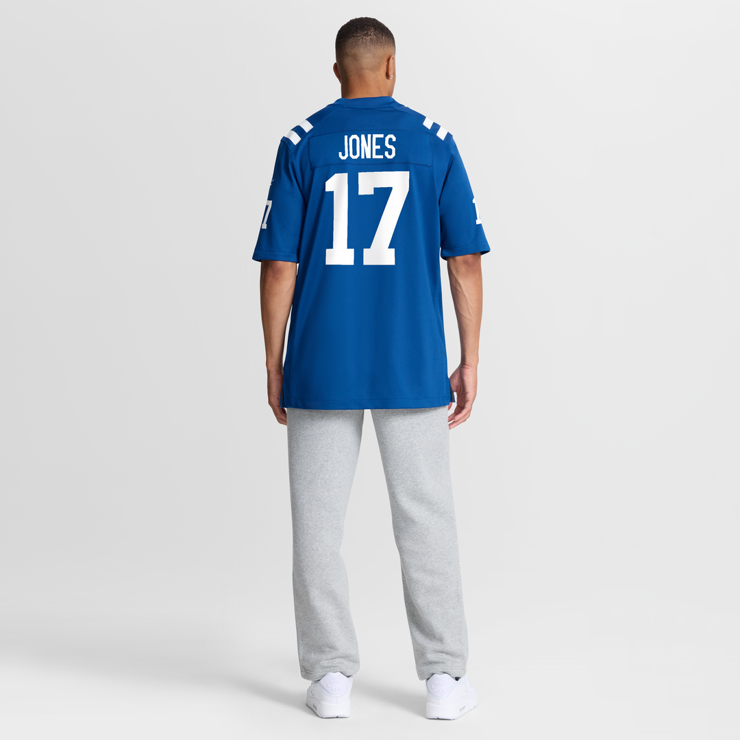 Indianapolis Colts Daniel Jones Nike White Game Jersey
