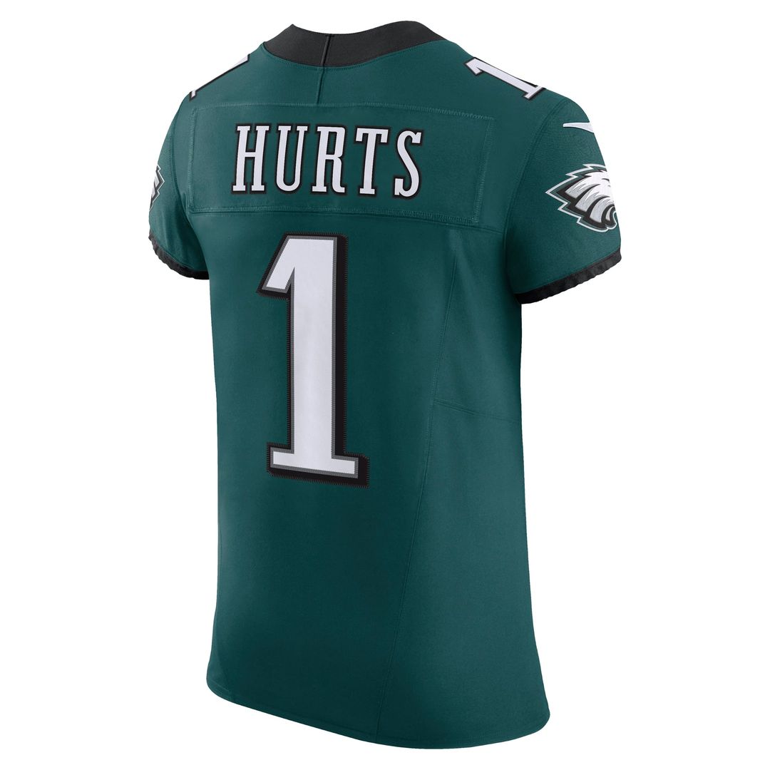 Philadelphia Eagles Jalen Hurts Nike Kelly Green Alternate Vapor F.U.S.E. Elite Jersey