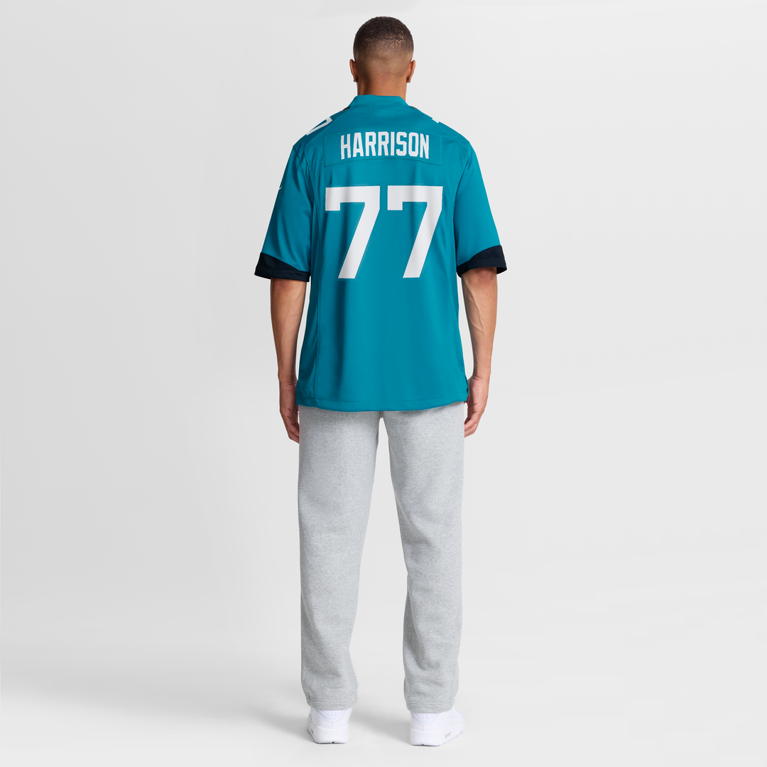 Jacksonville Jaguars Anton Harrison Nike Teal Game Jersey
