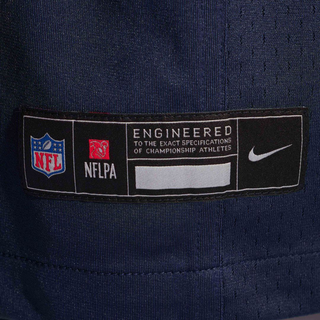 Chicago Bears Shemar Turner Nike Navy Team Game Jersey