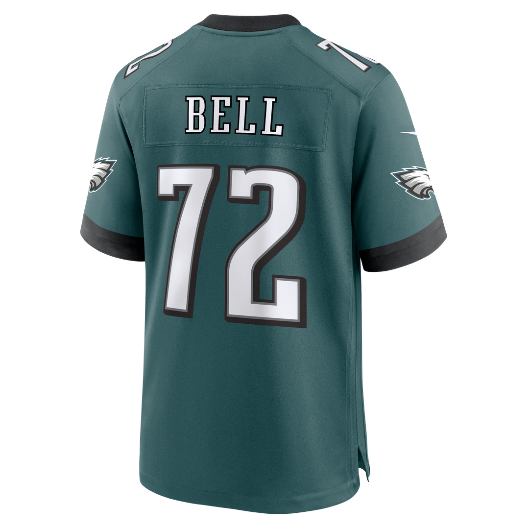 Philadelphia Eagles Markel Bell Nike Midnight Green Team Game Jersey
