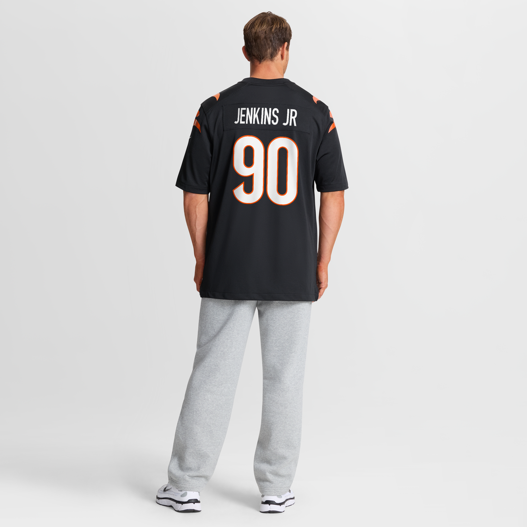 Cincinnati Bengals Kris Jenkins Jr. Nike Black Game Jersey
