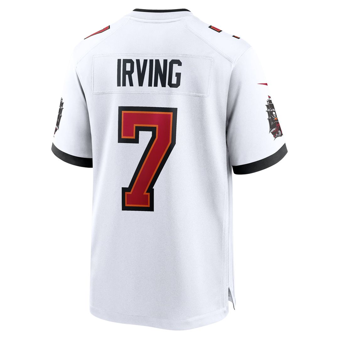 Tampa Bay Buccaneers Bucky Irving Nike Pewter Alternate Game Jersey