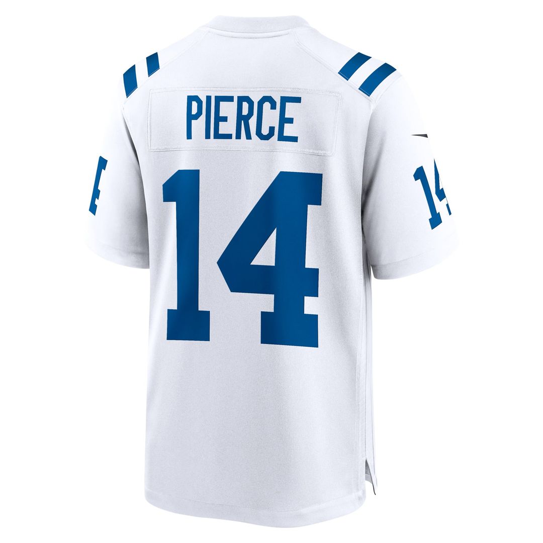 Indianapolis Colts Alec Pierce Nike White Away Game Player Jersey