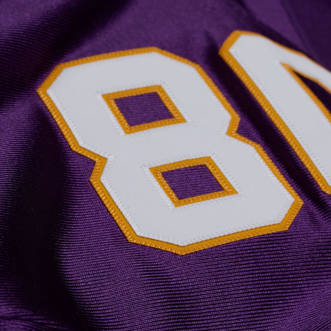 Minnesota Vikings Cris Carter Mitchell & Ness Purple 2001 Authentic Throwback Jersey