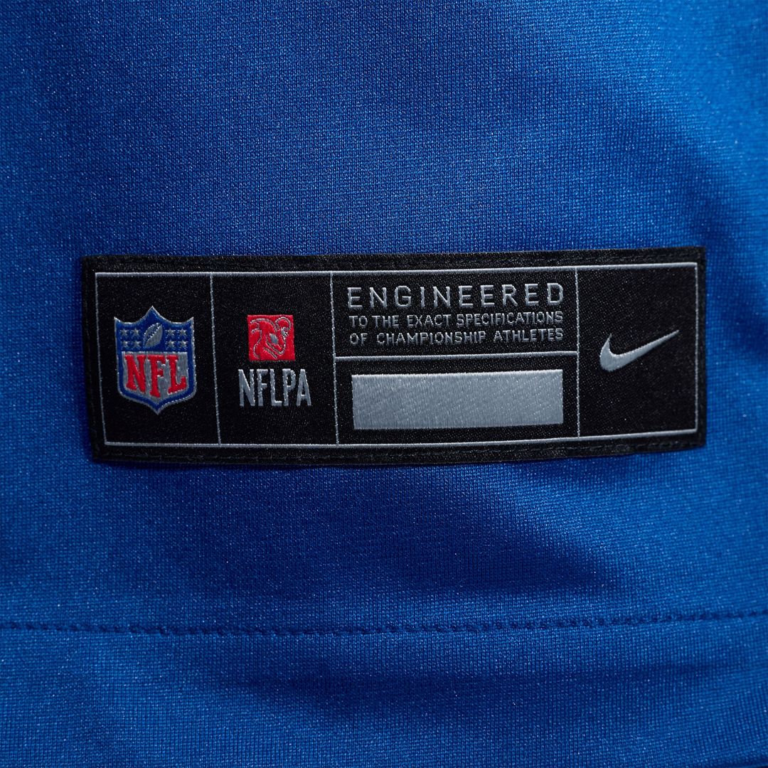 Indianapolis Colts Daniel Jones Nike Royal Alternate Game Jersey