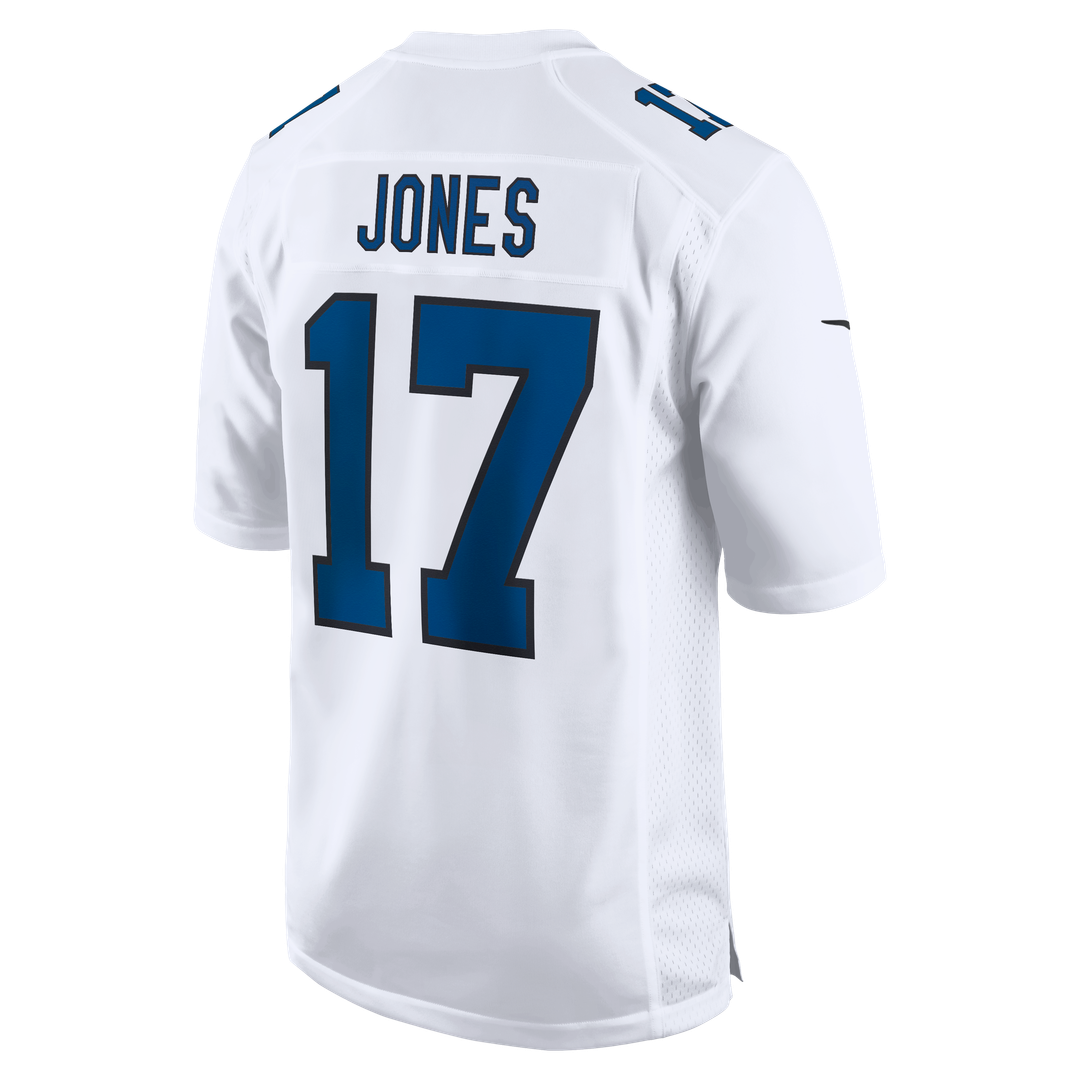 Indianapolis Colts Daniel Jones Nike Carbon Black Fashion Game Jersey