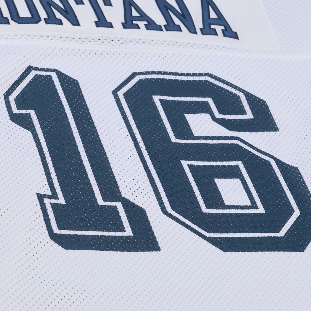 Unisex San Francisco 49ers Joe Montana Mitchell & Ness x Levi's White Legacy Jersey