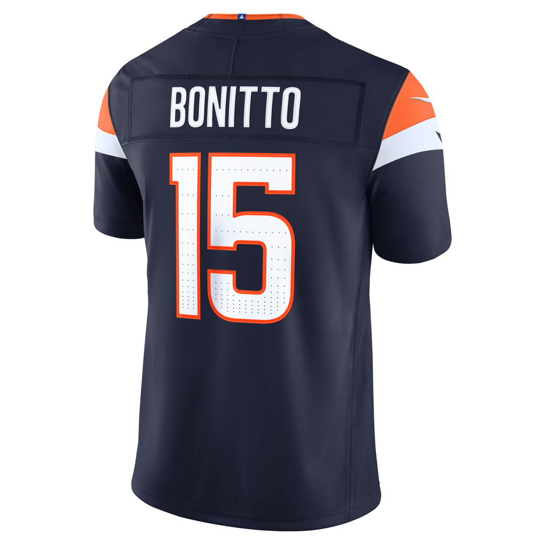 Denver Broncos Nik Bonitto Nike Orange Alternate Mile High Collection 1977 Throwback Vapor F.U.S.E. Stitched Limited Jersey
