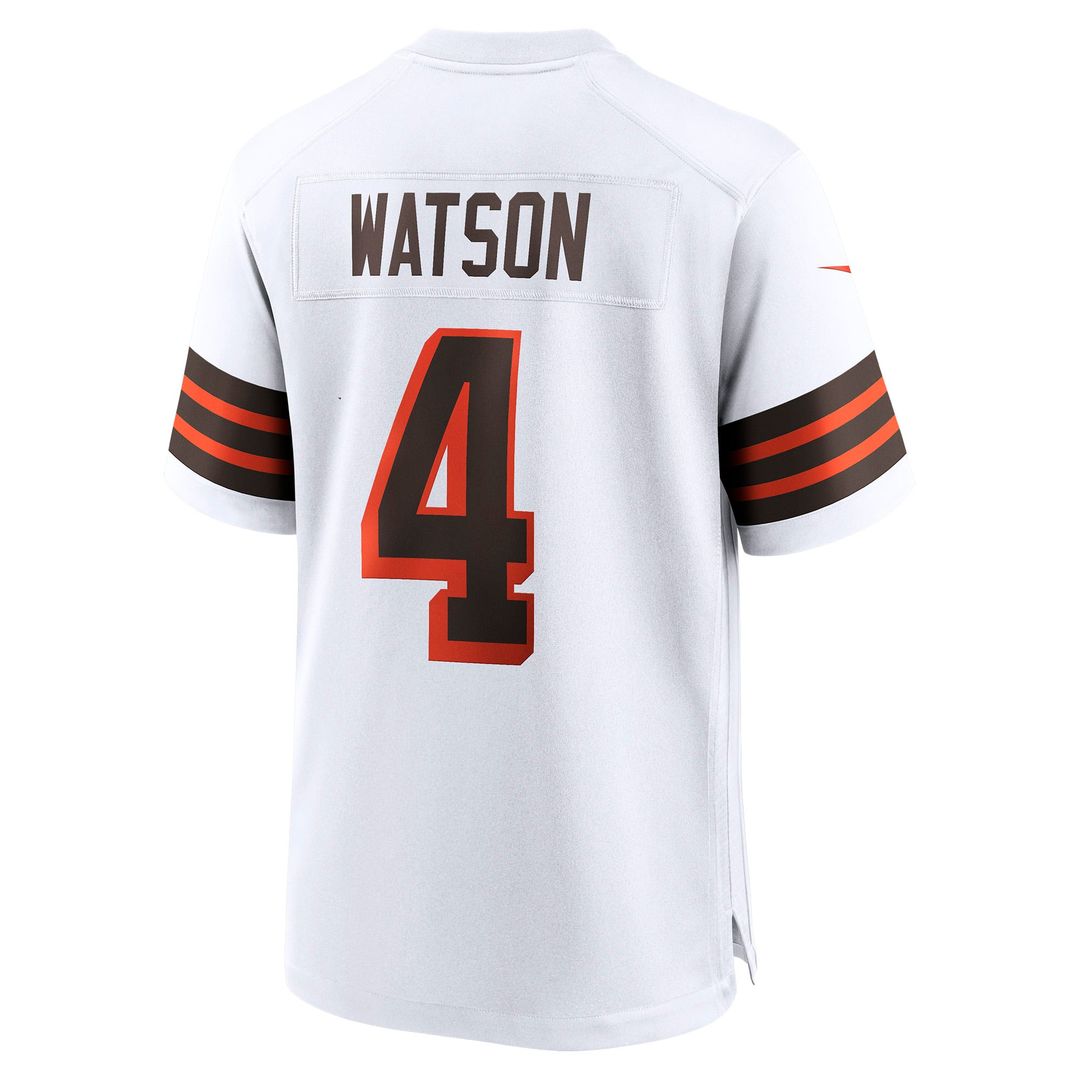 Cleveland Browns Deshaun Watson Nike Brown Alternate Game Jersey
