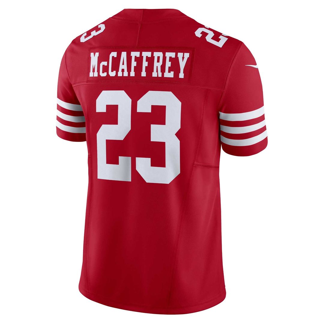 San Francisco 49ers Christian McCaffrey Nike White Vapor F.U.S.E. Limited 2nd Alternate Jersey