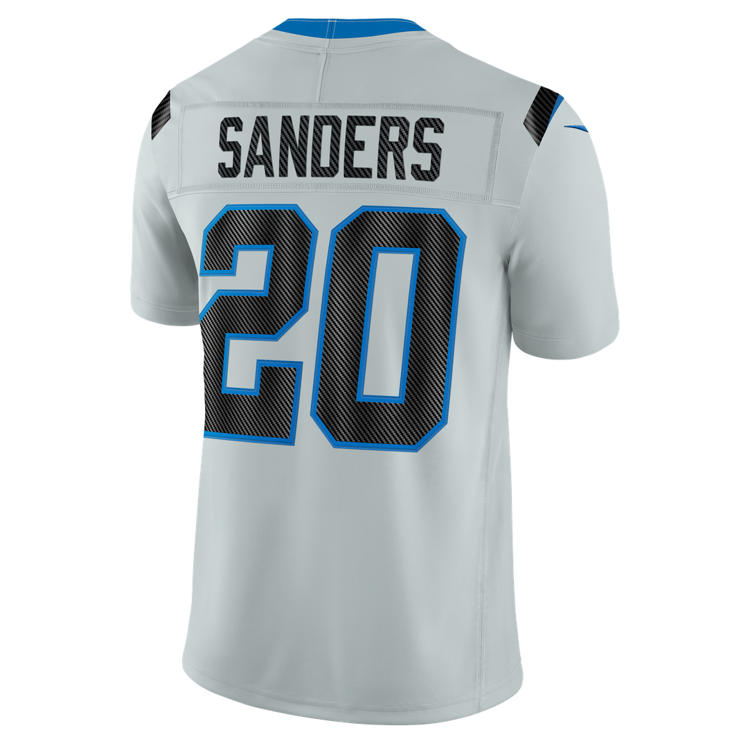Detroit Lions Barry Sanders Nike Silver 2026 Rivalries Collection Stitched Limited Jersey