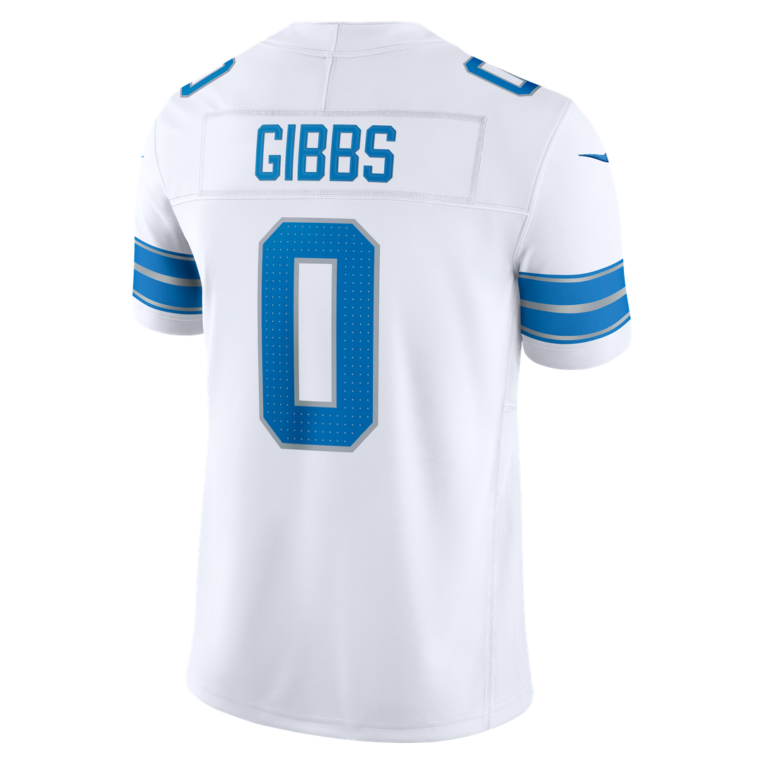 Detroit Lions Jahmyr Gibbs Nike Blue Team Vapor F.U.S.E. Stitched Limited Jersey