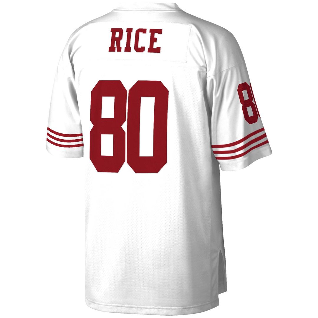San Francisco 49ers Jerry Rice Mitchell & Ness Scarlet Legacy Replica Jersey