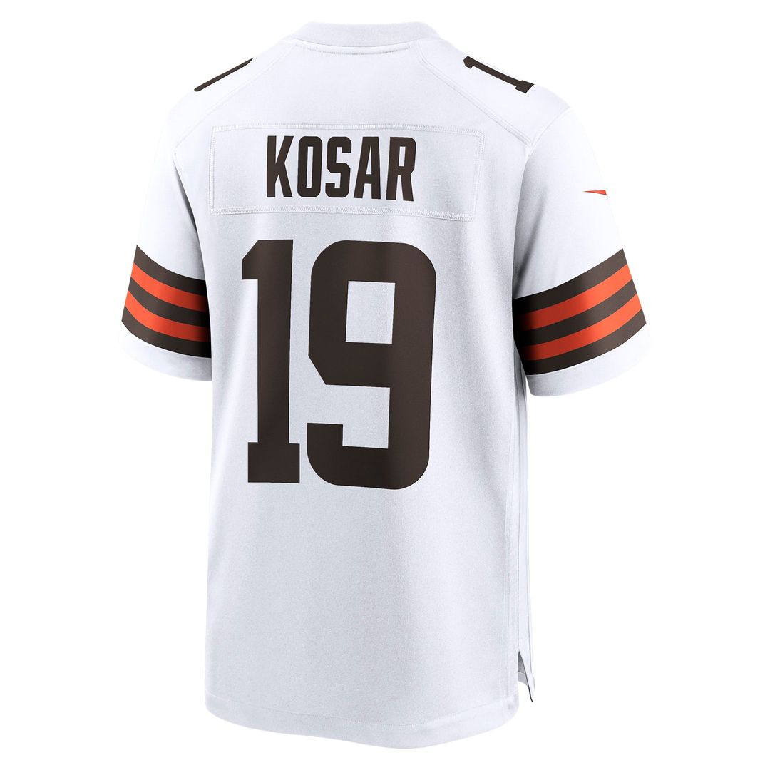 Cleveland Browns Bernie Kosar Nike White Retired Player Game Jersey
