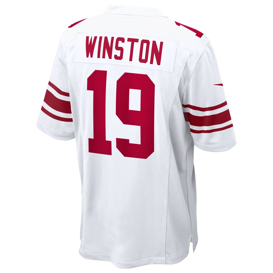 New York Giants Jameis Winston Nike Royal Team Game Jersey