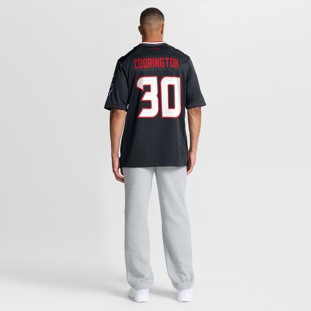 Houston Texans Brandon Codrington Nike Navy Team Game Jersey