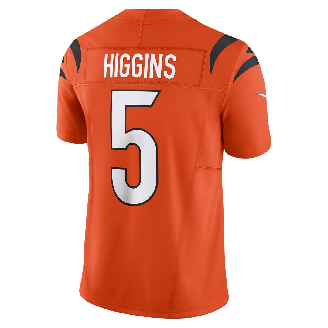 Cincinnati Bengals Tee Higgins Nike Orange Vapor F.U.S.E. Limited Jersey
