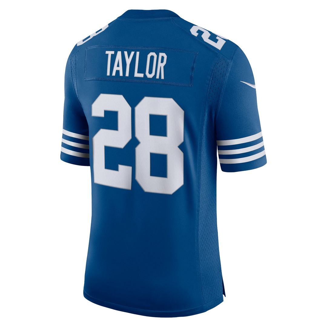 Indianapolis Colts Jonathan Taylor Nike Royal Alternate Vapor Limited Jersey