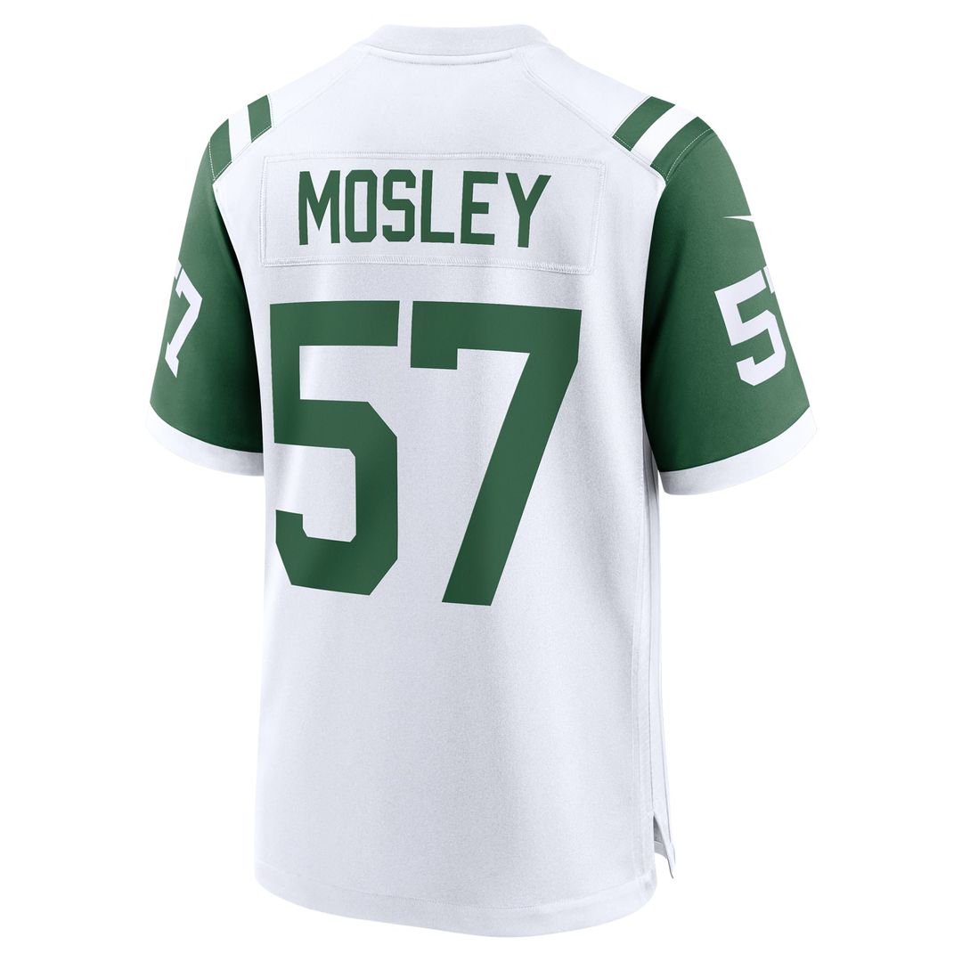 New York Jets C.J. Mosley Nike Legacy Green Team Game Jersey