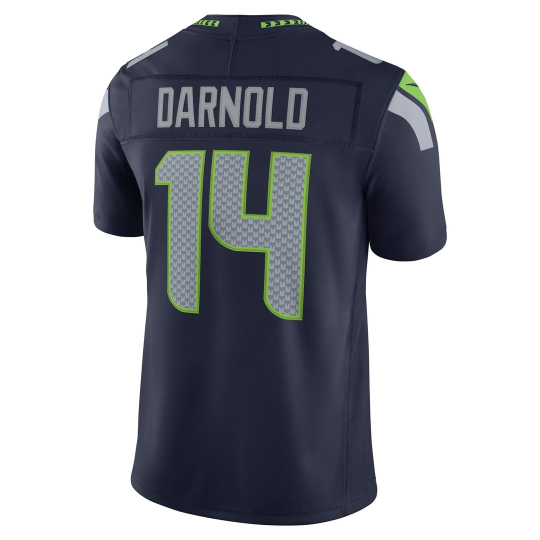 Seattle Seahawks Sam Darnold Nike Royal Alternate Vapor F.U.S.E. Stitched Limited Jersey