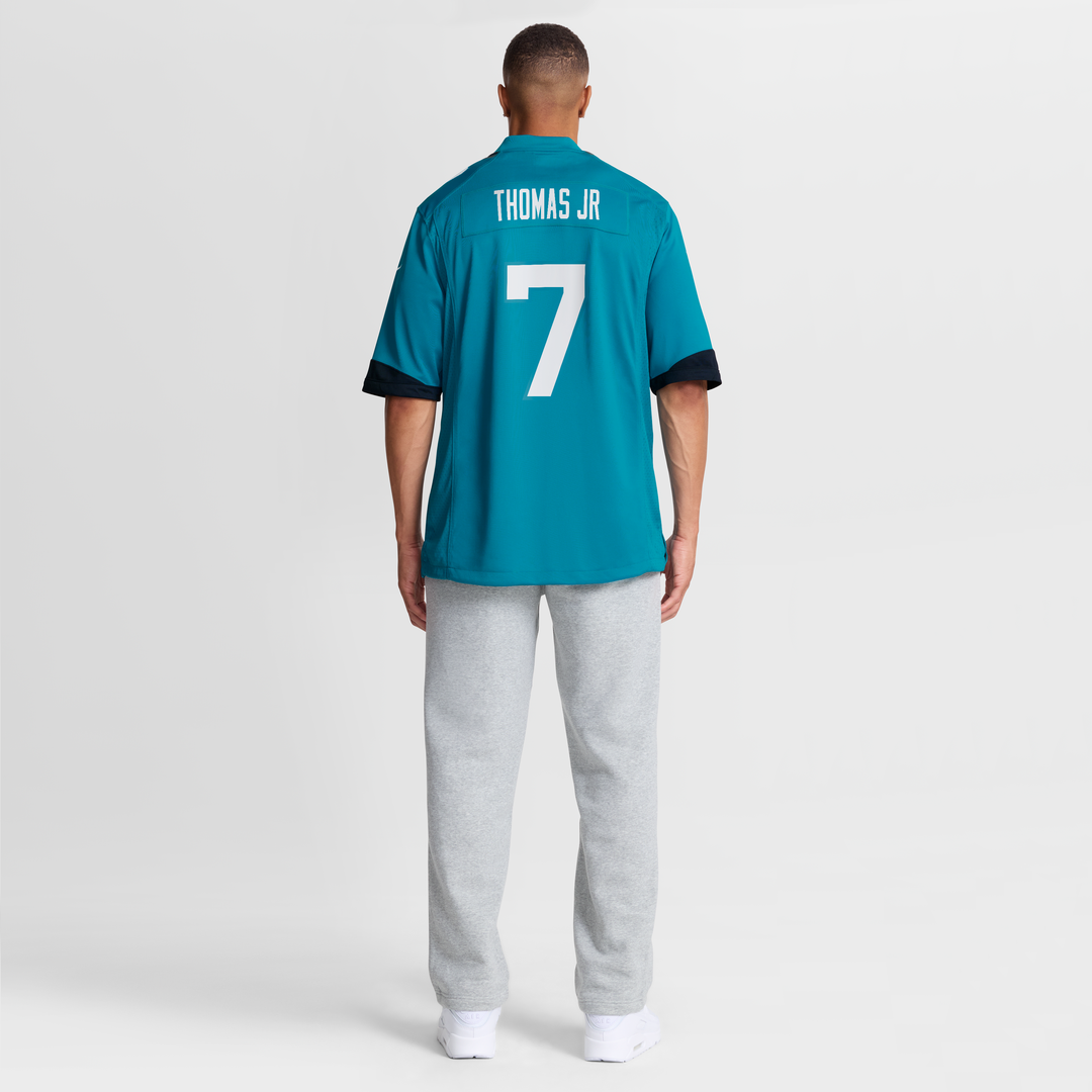 Jacksonville Jaguars Brian Thomas Jr Nike Teal Player Game Jersey