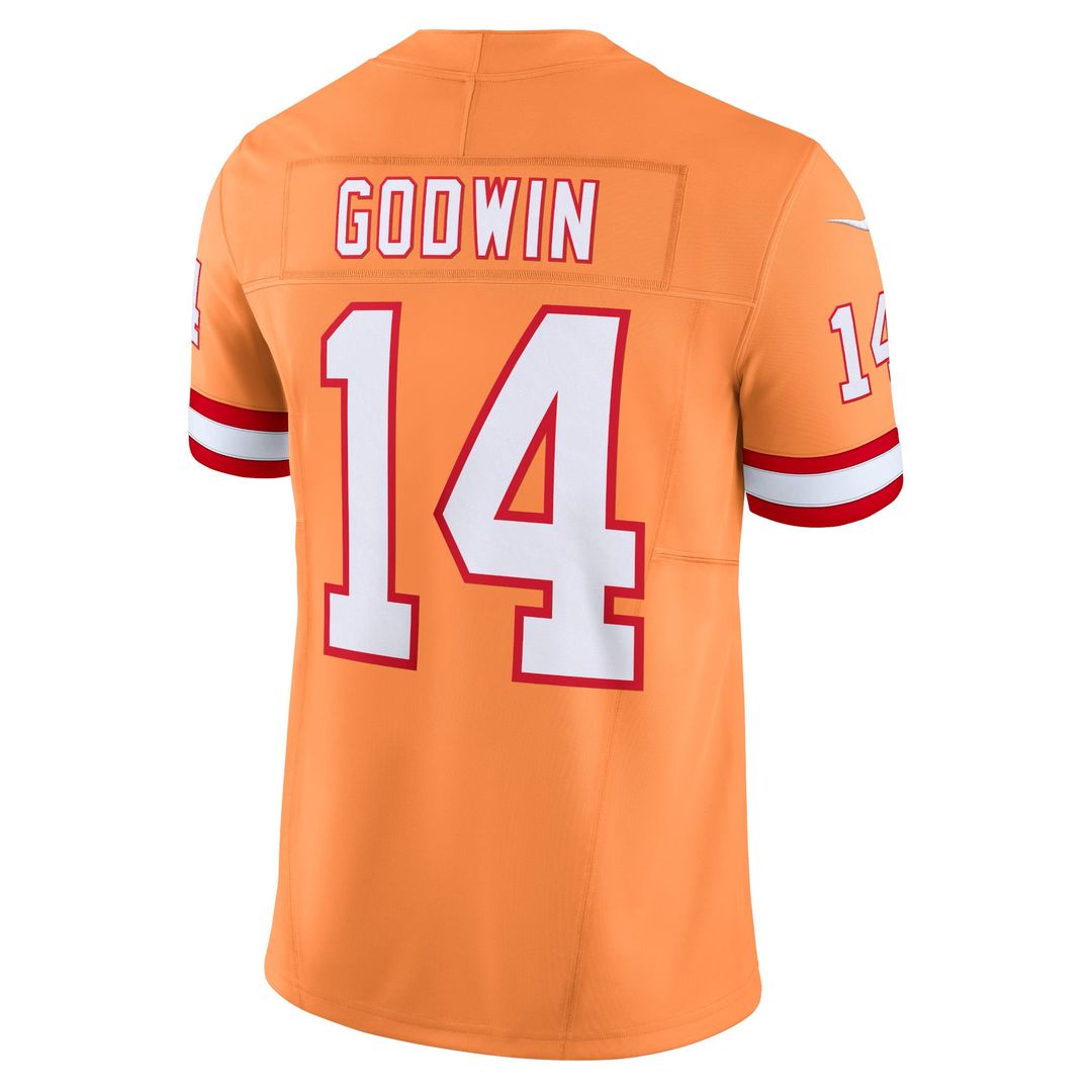 Tampa Bay Buccaneers Chris Godwin Nike Orange Vapor F.U.S.E. Limited Jersey