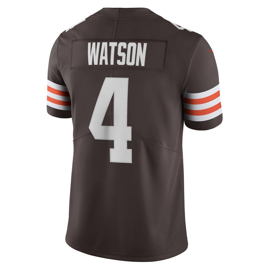 Cleveland Browns Deshaun Watson Nike White 2021 Alternate Vapor Limited Jersey