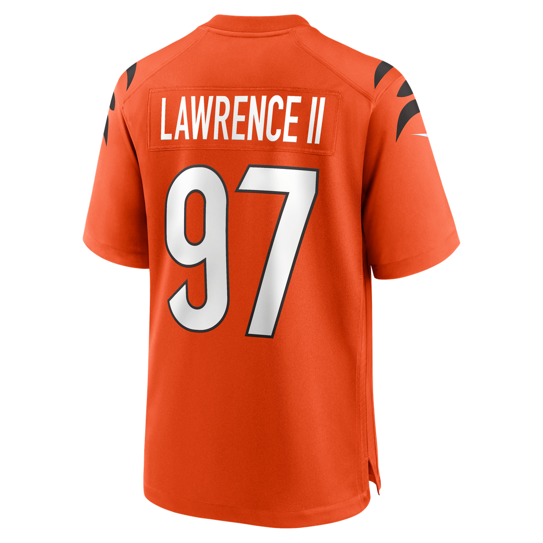Cincinnati Bengals Dexter Lawrence II Nike Black Game Jersey